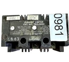 General Electric TECL36003 Current Limiter 3 Amp 600 Vac