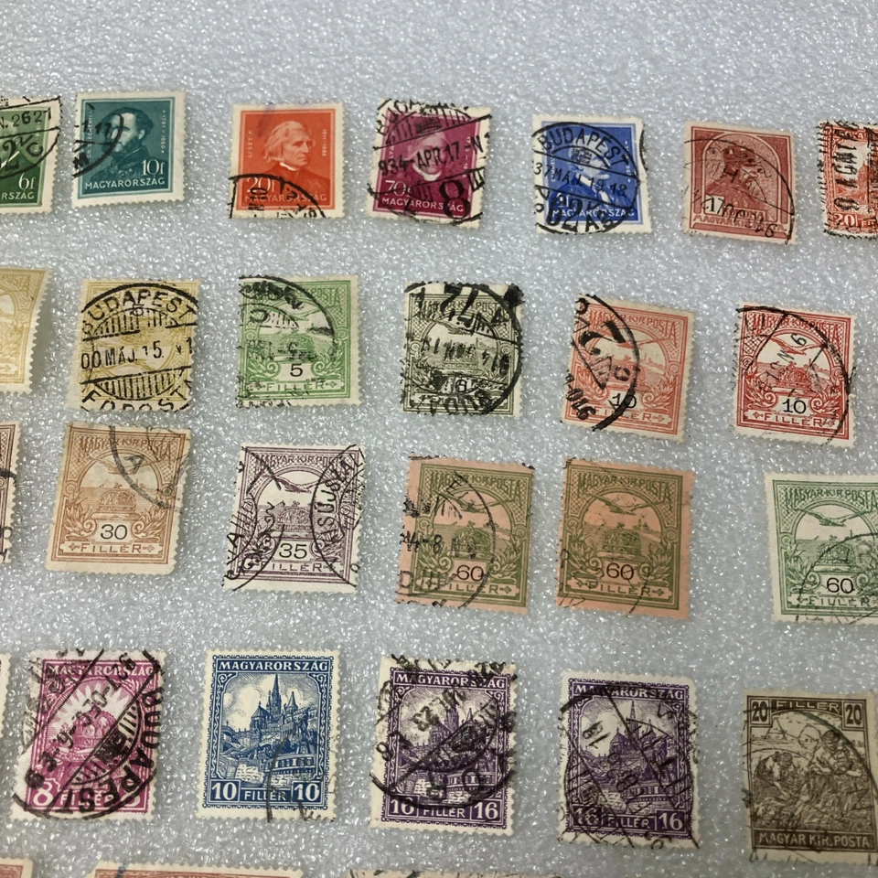50+ USED/HR Mixed Antique Magyar/Hungary Stamps, 1871-1921; A Nice Deal- LOOK! - Image 3 of 4