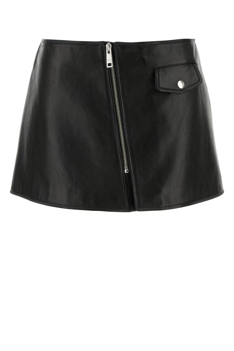 PRADA Leather Skirts for Women for sale | eBay