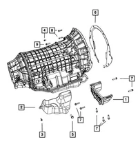 Genuine Mopar Hex Head Bolt And Washer 6022266