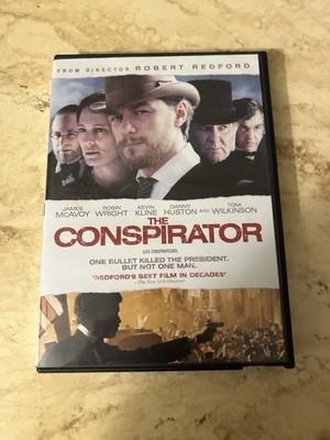 The Conspirator DVD 2010 Robin Wright James McAvoy