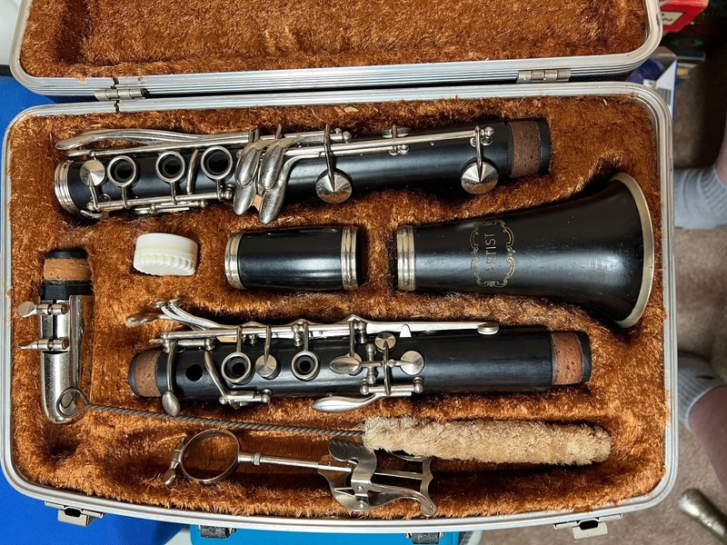Antique/Vintage, 1970s, Clarinet, wood, black case, not played since 1978
