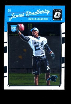2016 Donruss Optic #119 James Bradberry Carolina Panthers RC Rookie Card QTY