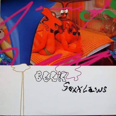 Beck Sexx Laws CLEAR Vinyl Single 12inch NEAR MINT DGC