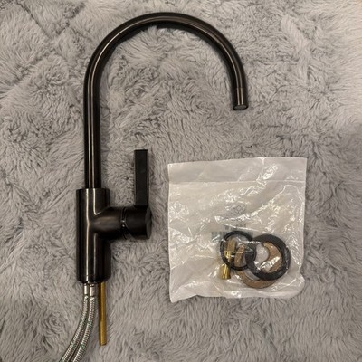 Dornbracht - Tara Ultra Bar Tap Dark Platinum Matte (missing escutcheon) 