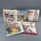 Nintendo 3DS DS Game Lot NES Remix Petz Catz Hannah Montana + 2 Cases *READ*
