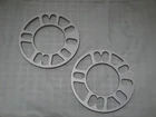 8mm Wheel Spacers Multi Fit Type 4-stud & 5-stud x 2 FREE SHIPPING           F1