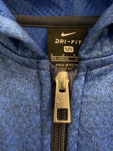 NIKE KIDS BOYS DRI FIT THERMA FULL ZIP HOODIE SIZE SMALL 5 - NEW WITH TAGS - Picture 8 of 12