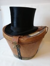 Top Hat, Black silk, Berteil Of Paris Circa 1904