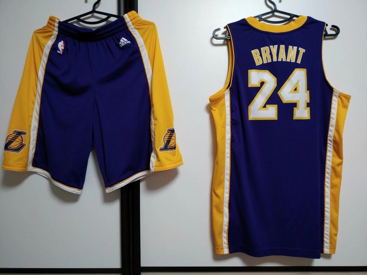 Size Children XL Los Angeles Lakers Basketball Kit Jersey Shorts