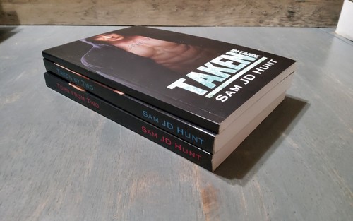 Sam JD Hunt Signed 3 Book Lot Taken in Tahoe Taken by Two Torn from Two Erotica - Picture 3 of 7