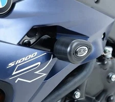 R&G Racing Black Aero Style Crash Protectors For 2014-2015 BMW S1000R CP0366BL