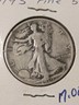 1919-S Walking Liberty Half Dollar Silver Coin - Very Good San Francisco Liberty Walking