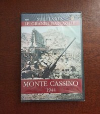 DVD - MILITARIA LE GRANDI BATTAGLIE - MONTECASSINO 1944 - NUOVO N.1