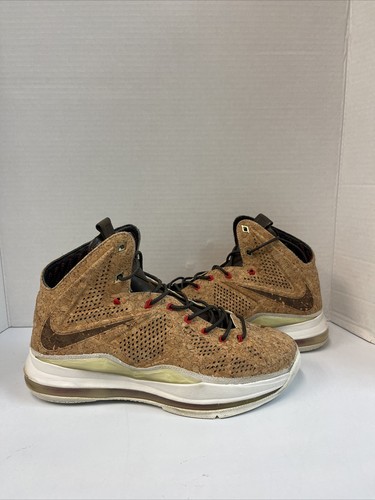 Nike Lebron 10 Cork 2013 Size 8.5 Used 