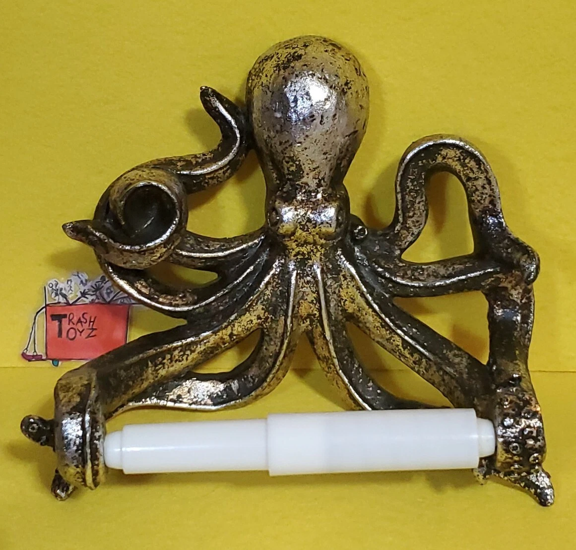 Octopus toilet 2024 paper holder