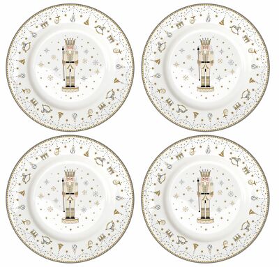 Easy Life RNUT1100 -''Royal Nutcracker'' 4 Teller in Geschenkverp., 19 cm