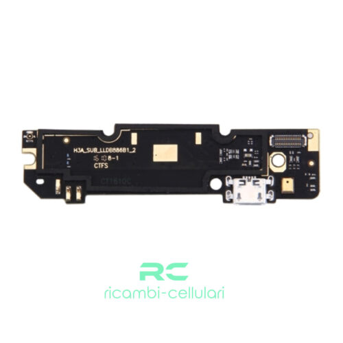 FLAT MICRO USB CONNETTORE di CARICA MICROFONO RICARICA XIAOMI Redmi Note 3 PRO