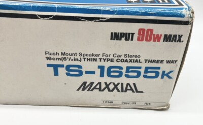 ぽんページ Vintage Pioneer TS-1655 Maxxial Coaxial Three Way Flush Mount