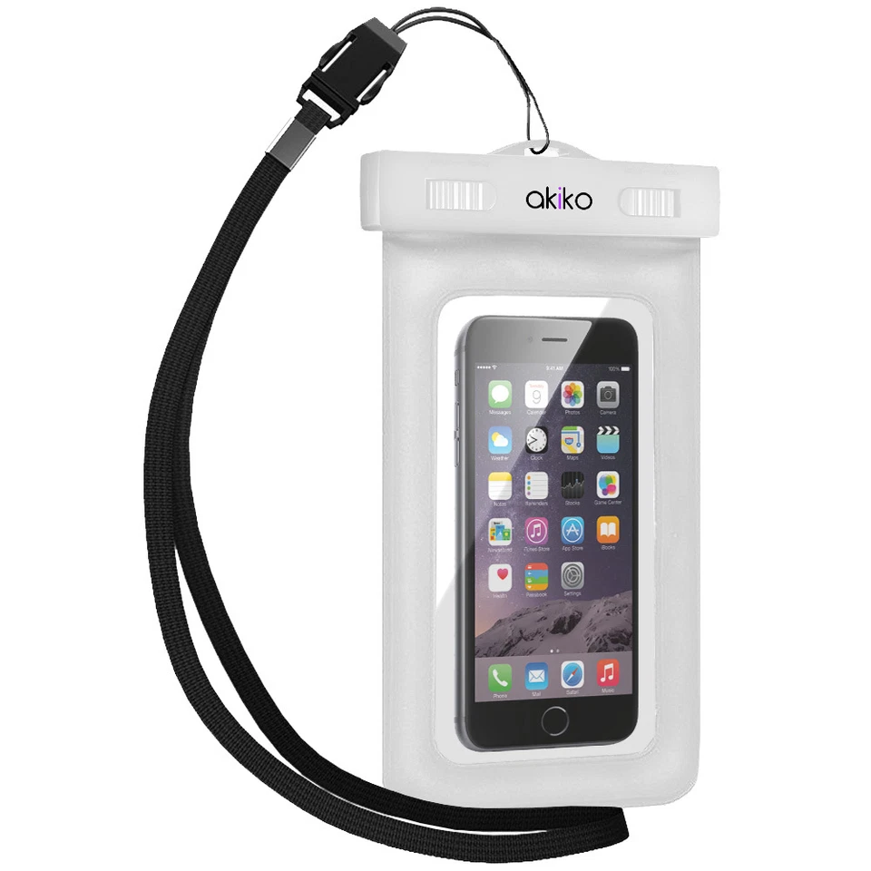 IPX8 Certified Waterproof Smartphone Front Touch Responsive Pouch Case - Image 3 of 4