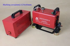 220V 120*40mm Portable Pneumatic Dot Peen Marking Machine for Surface Marking