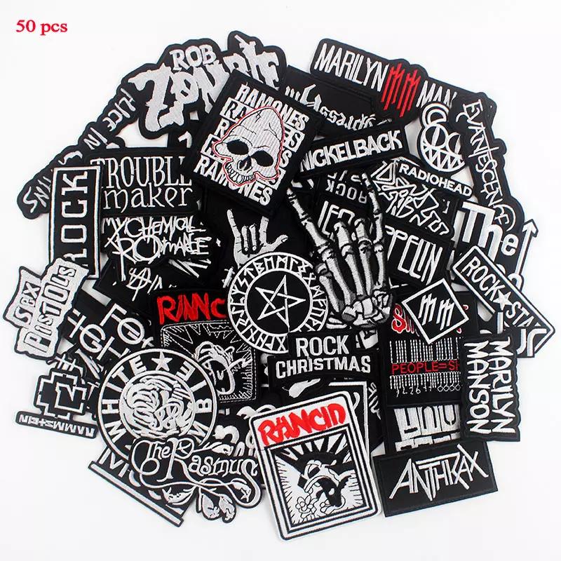 Rock Band Stickers for Sale