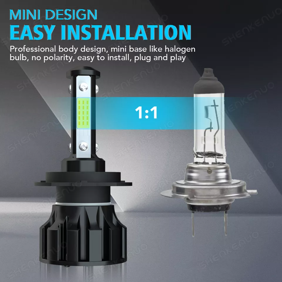 Комбинированные светодиодные/ксеноновые фары для Cadillac Escalade 2007-2014 6X + противотуманные фары лампы - Изображение 2 из 4