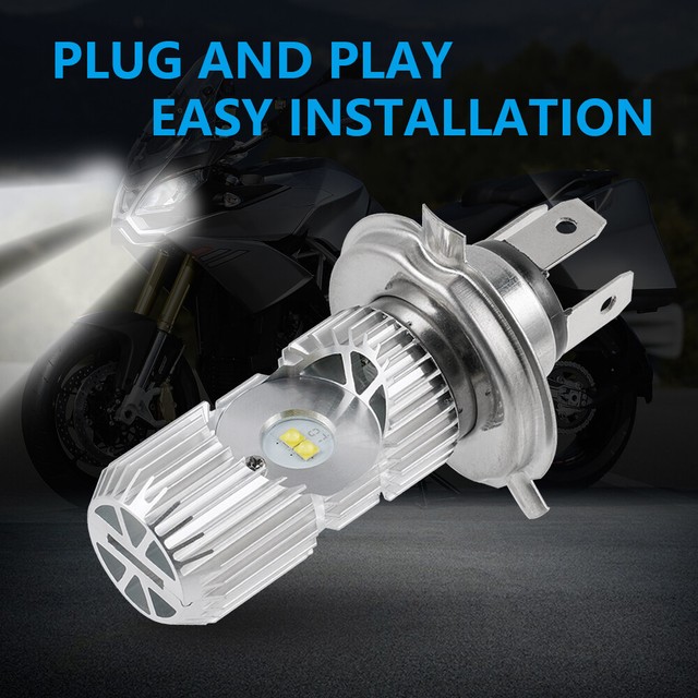 2X H4 9003 LED Headlight Bulb For Kawasaki KLR650 250 Ninja 1000 250R