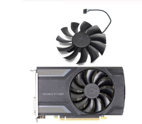 Cooling Fan For EVGA GeForce GTX 1060 ITX 960 950 Replace GAMING Video Card - Picture 1 of 12