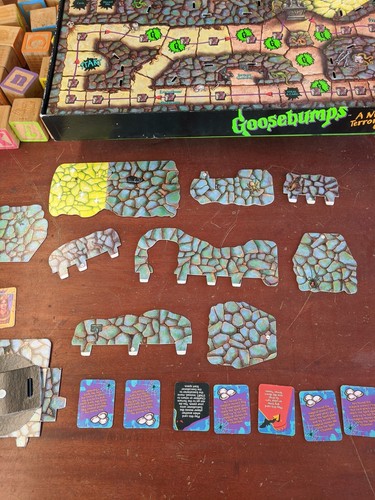 1995 Goosebumps Board Game A Night In Terror Tower extremely Rare not many left - Bild 9 von 9