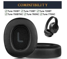 Ear pads for JBL Tune 700BT/700BTNC/750BT/750BTNC/760BTNC/710BT/720BT/770NC