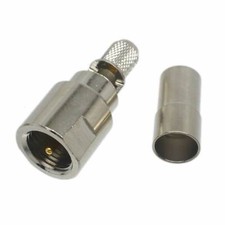 RF coaxial Connector FME male Plug Crimp For RG142 RG58 LMR195 RG400 Cable