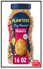 Planters Sweet and Spicy Dry Roasted Peanuts, 16 oz.