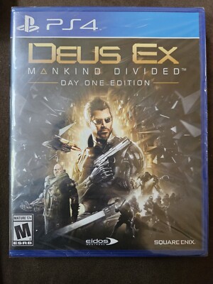 Deus Ex Mankind Divided Day One Edition PS4 PlayStation 4 