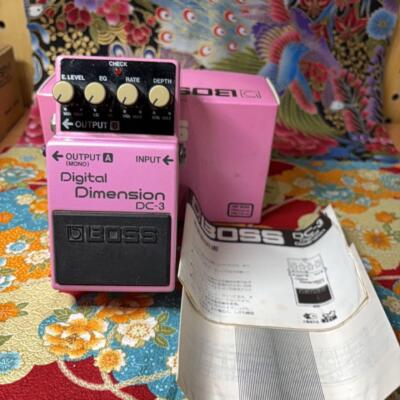 BOSS DC-3 Digital Dimension pink guitar effector w/box Good