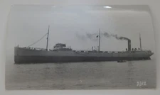Steamship Steamer VICTOLITE real photo postcard RPPC
