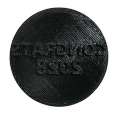 CONGRATS 2028 GRADUATE GRADUATION COOKIE STAMP EMBOSSER MADE IN USA PR4993