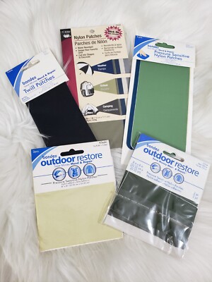 LARGE LOT Vintage Bondex Outdoor Restore  khaki  Duck Patches multi
