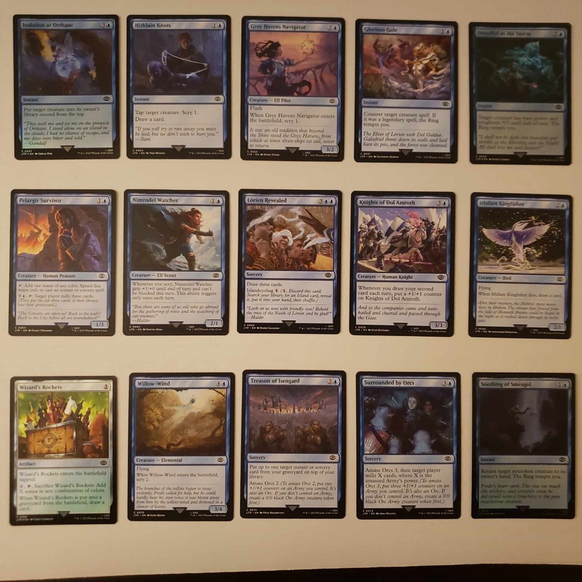 MTG Lord of the Rings Commander EDH Gandalf the Grey Deck
