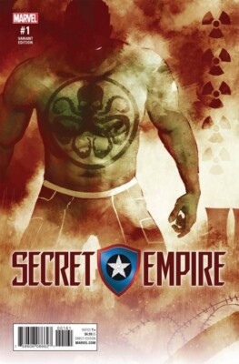 SECRET EMPIRE #1 Sorrentino Hydra HERO BY MARVEL COMICS 2017 1$ COMIC SALE!