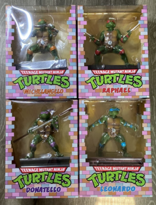 TMNT 1:8 SCALE Teenage Mutant Ninja Turtles SET OF 4 Statue PCS