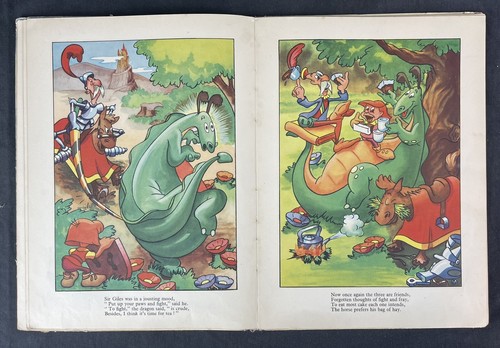 Vintage Retro Walt Disney's Wonder Book Illustrated 1950s UK Hardcover Edition - Picture 11 of 11