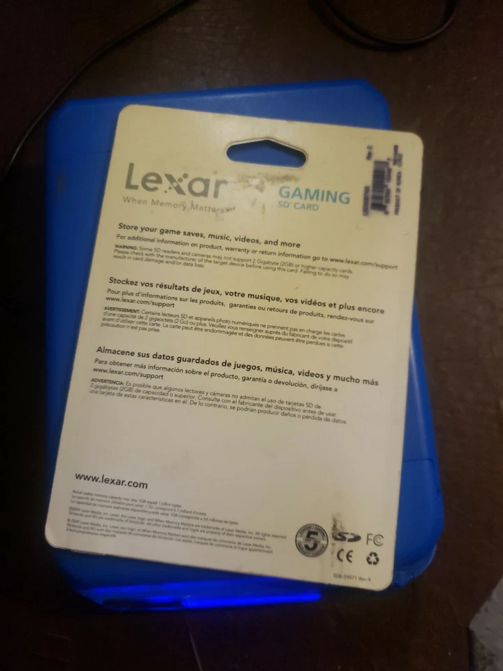 Lexar Gaming Sd Card 2gb brand new and sealed  - Image 3 of 3