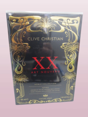 CLIVE CHRISTIAN XX ART NOUVEAU NOBLE COLLECTION PAPYRUS PERFUME SPRAY 1.6 OZ