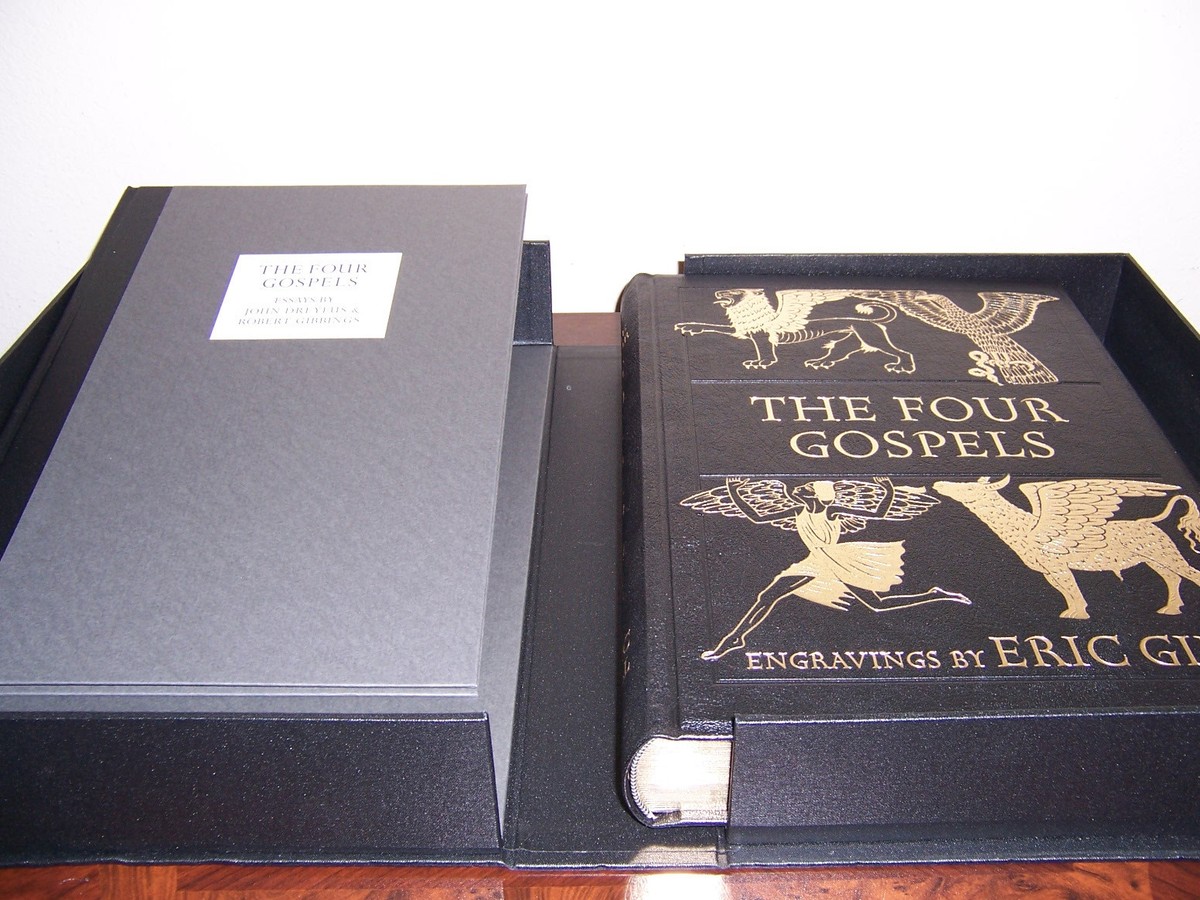Folio Society FOUR GOSPELS OF THE LORD JESUS CHRIST with
