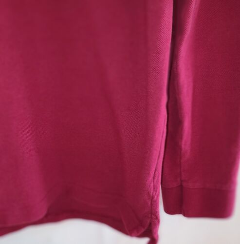 J. Crew Classic Polo Herren Medium Langarm Pullover Polo Rot - Bild 5 von 16
