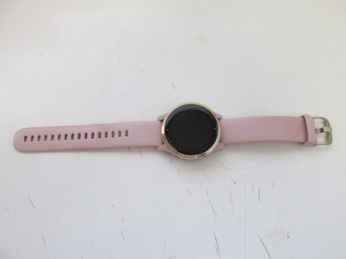 Garmin Vivoactive 4s Pink Band W/ Rose Gold Hardware GPS Smart Watch