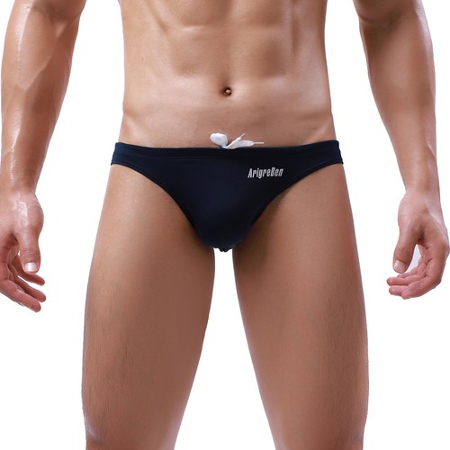 Men Swim Breifs Summer Swimwear Swimming Beach Shorts Short Swim Pants Printed - Picture 9 of 19