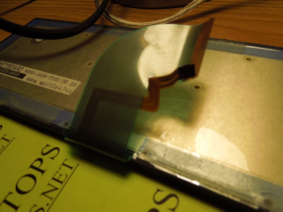 Genuine Panasonic Toughbook CF-19 CF19 Rubberized Waterproof Backlit US Keyboard - Image 3 of 4