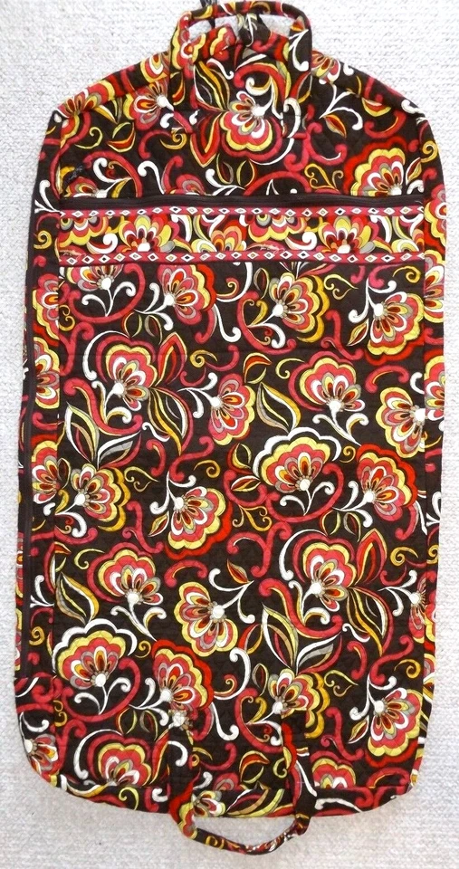 VERA BRADLEY Hanging Garment Bag - PUCCINI - Brown - Perfect Condition - Image 2 of 4